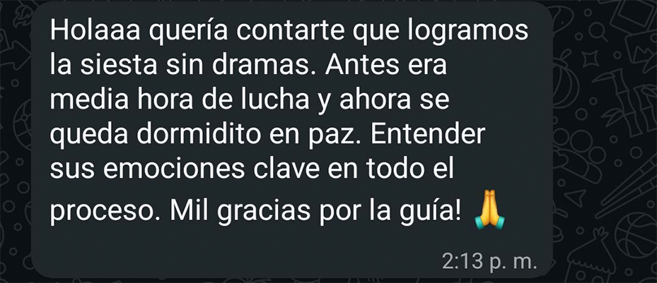 Ella logró que su bebé por fin pudiera dormir sin dramas